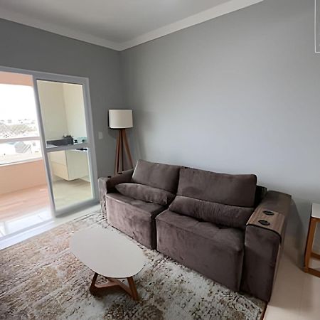 Apartamento Varanda E Churrasqueira Pe Na Areia Pg Praia Grande  Bagian luar foto