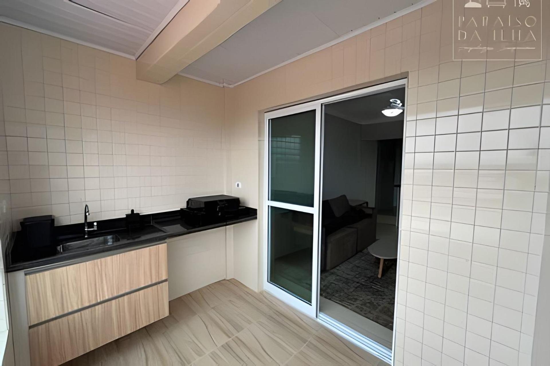 Apartamento Varanda E Churrasqueira Pe Na Areia Pg Praia Grande  Bagian luar foto