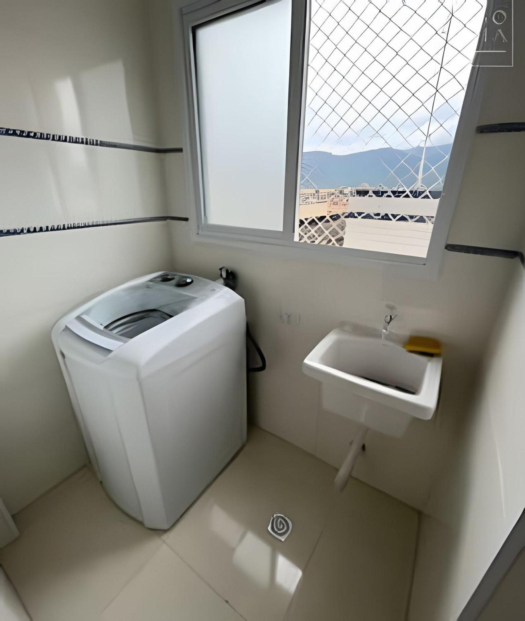Apartamento Varanda E Churrasqueira Pe Na Areia Pg Praia Grande  Bagian luar foto