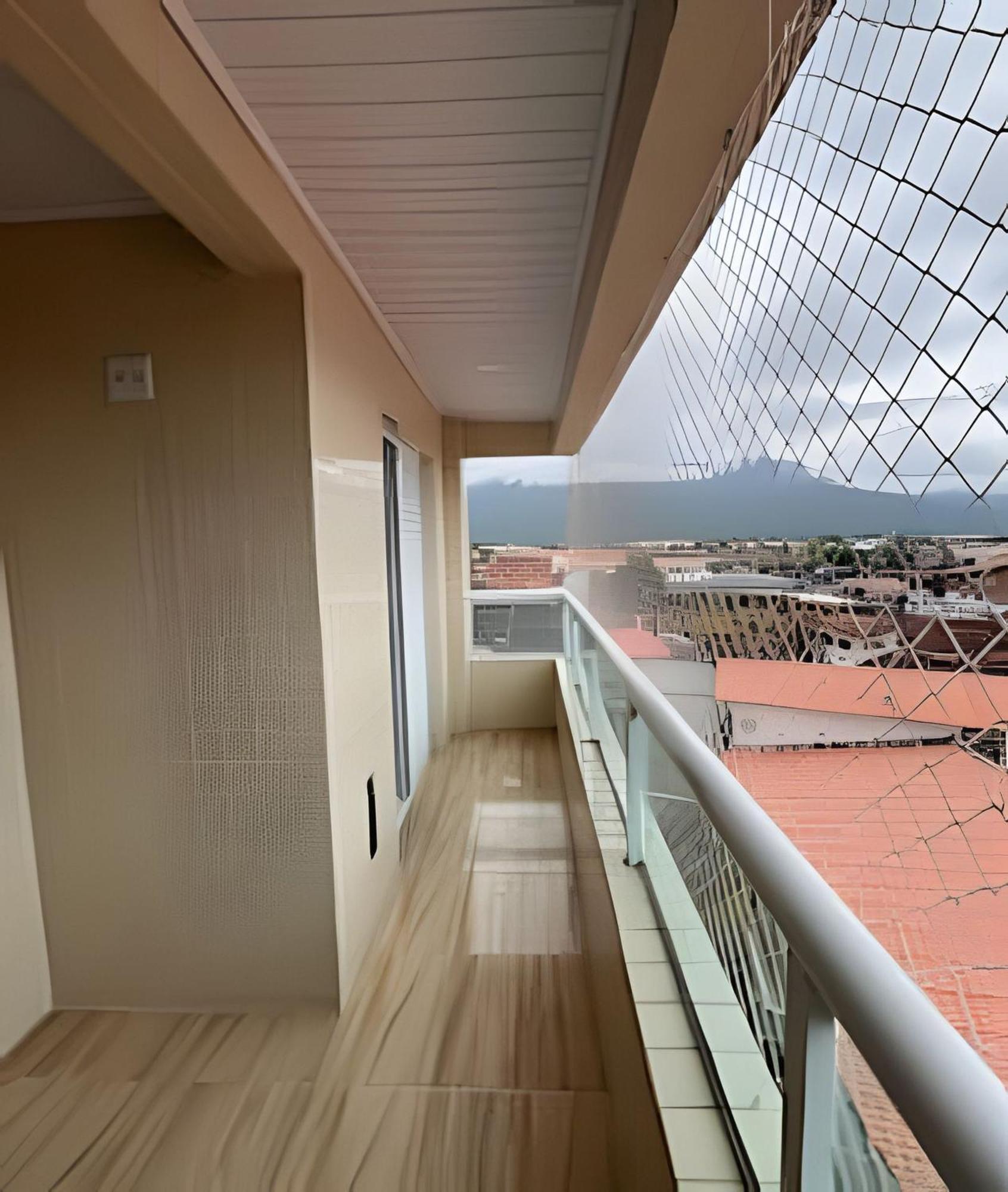 Apartamento Varanda E Churrasqueira Pe Na Areia Pg Praia Grande  Bagian luar foto
