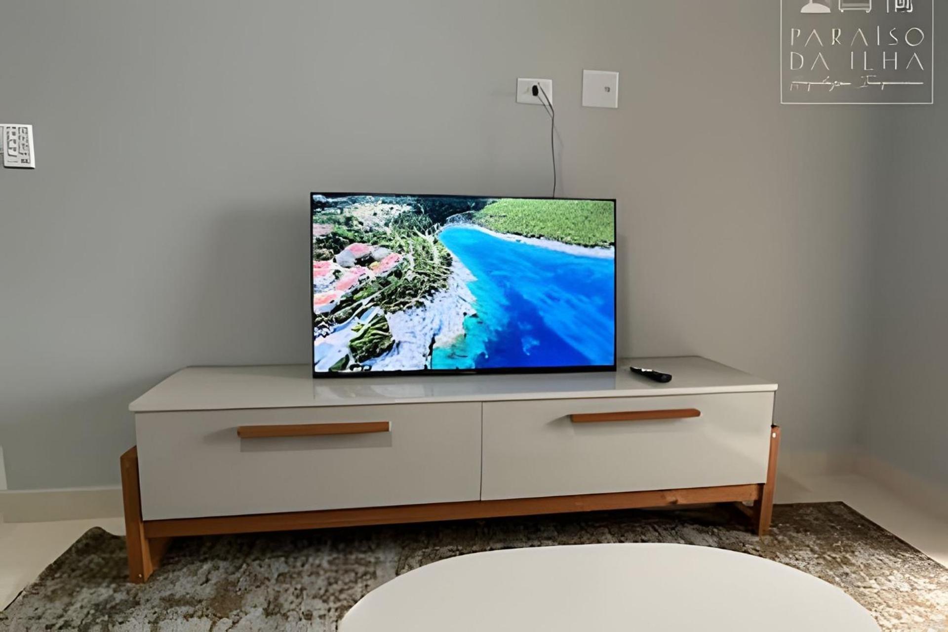 Apartamento Varanda E Churrasqueira Pe Na Areia Pg Praia Grande  Bagian luar foto